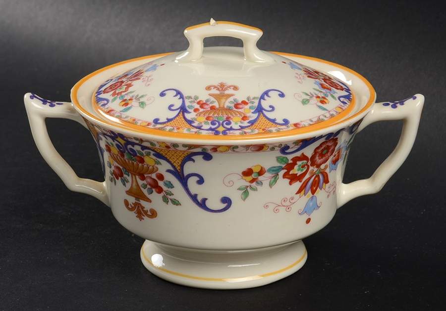 Wendover Sugar Bowl & Lid by Syracuse-1
