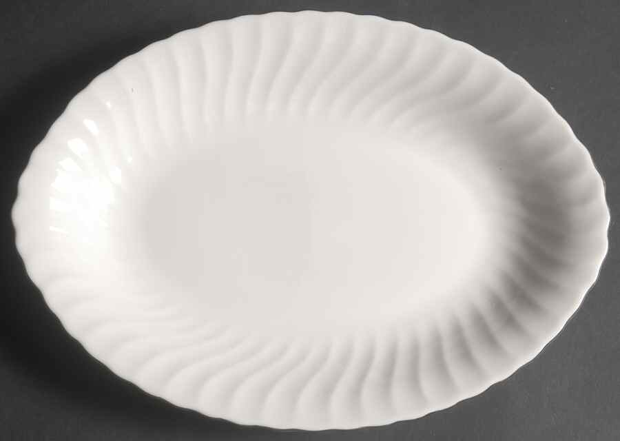 Wedding Ring 12" Oval Serving Platter by Syracuse-1