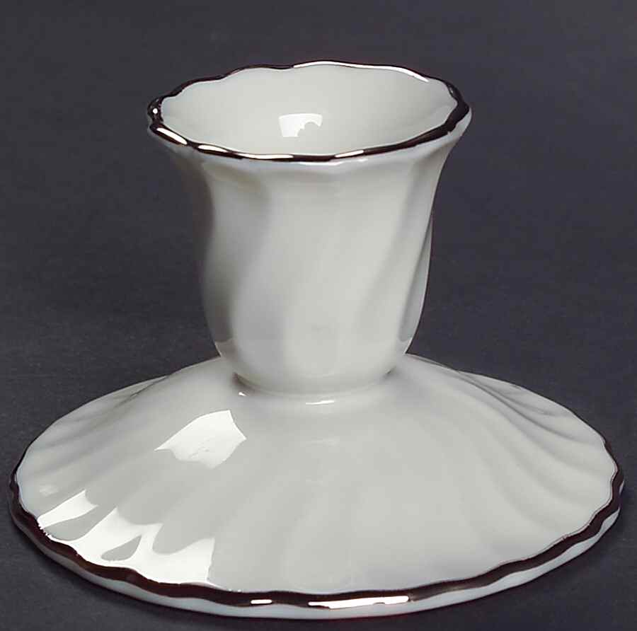 Wedding Ring 1" Small Candlestick by Syracuse-1