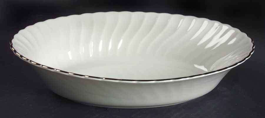 Wedding Ring 10" Oval Vegetable Bowl by Syracuse-1