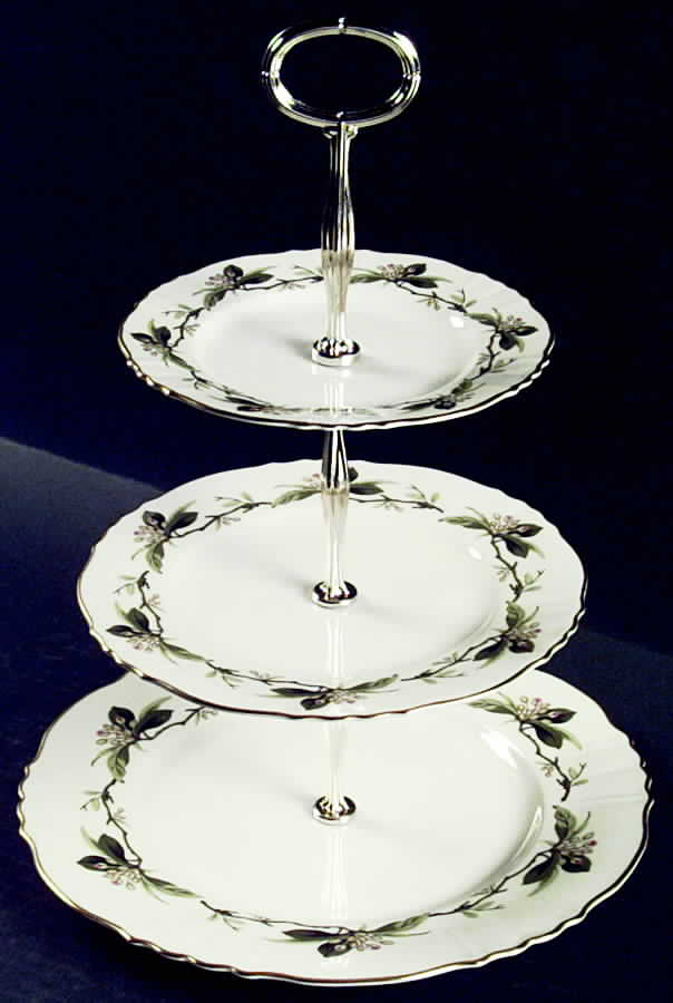 Westvale 13 7/8"-14 1/4" 3-Tiered Serving Tray(DP,SP,BB) HC by Syracuse-1