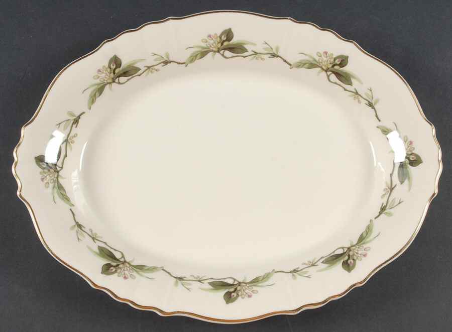 Westvale 14" Oval Serving Platter by Syracuse-1