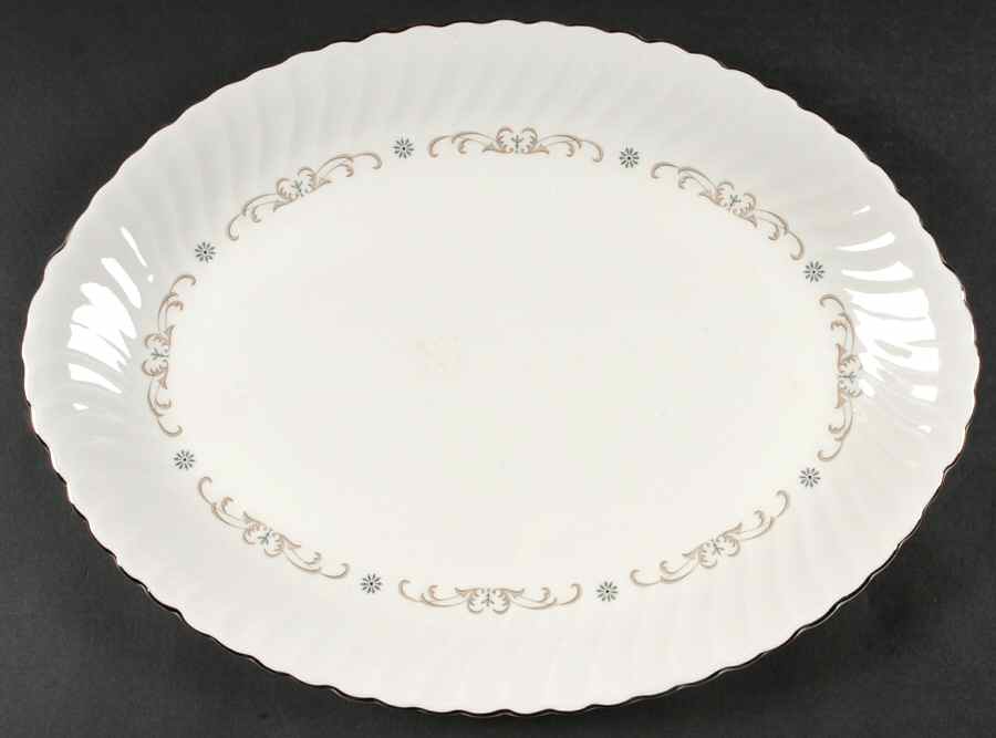 Westminster 16" Oval Serving Platter by Syracuse-1