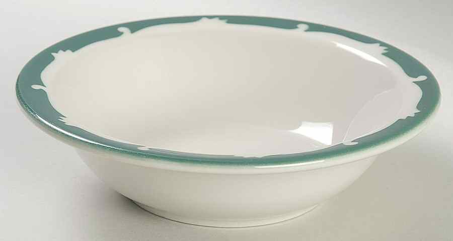 Wintergreen Rim Cereal Bowl by Syracuse-1