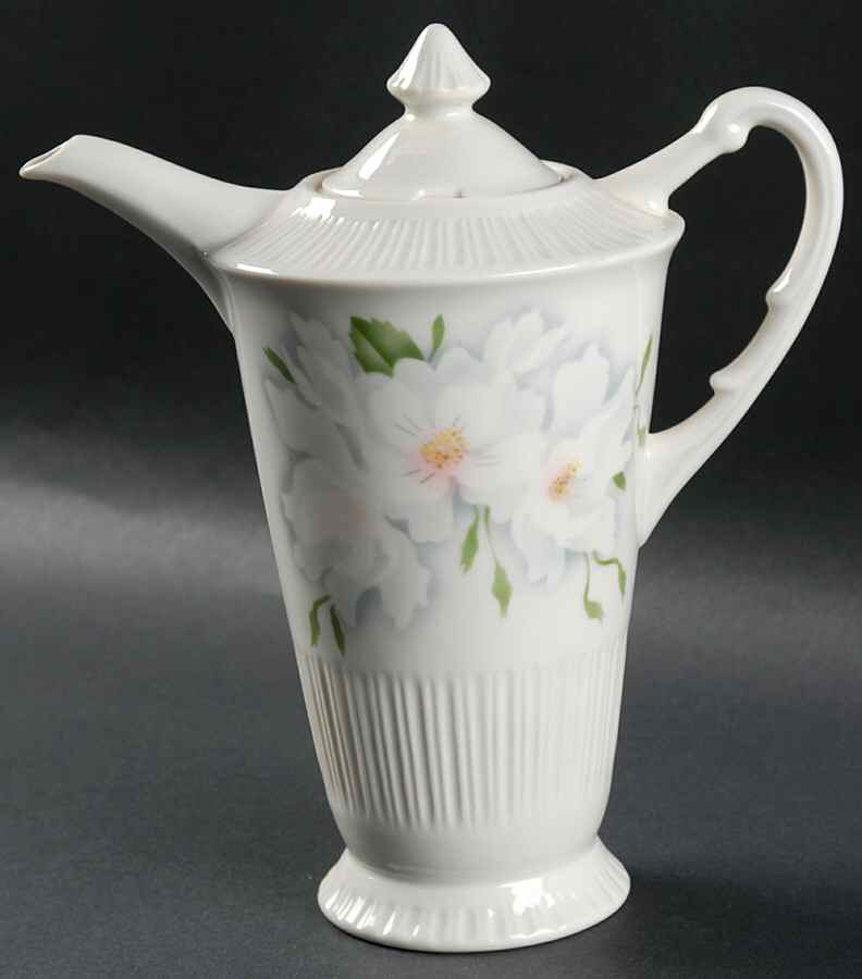 Wild Roses Coffee Pot & Lid by Syracuse-1