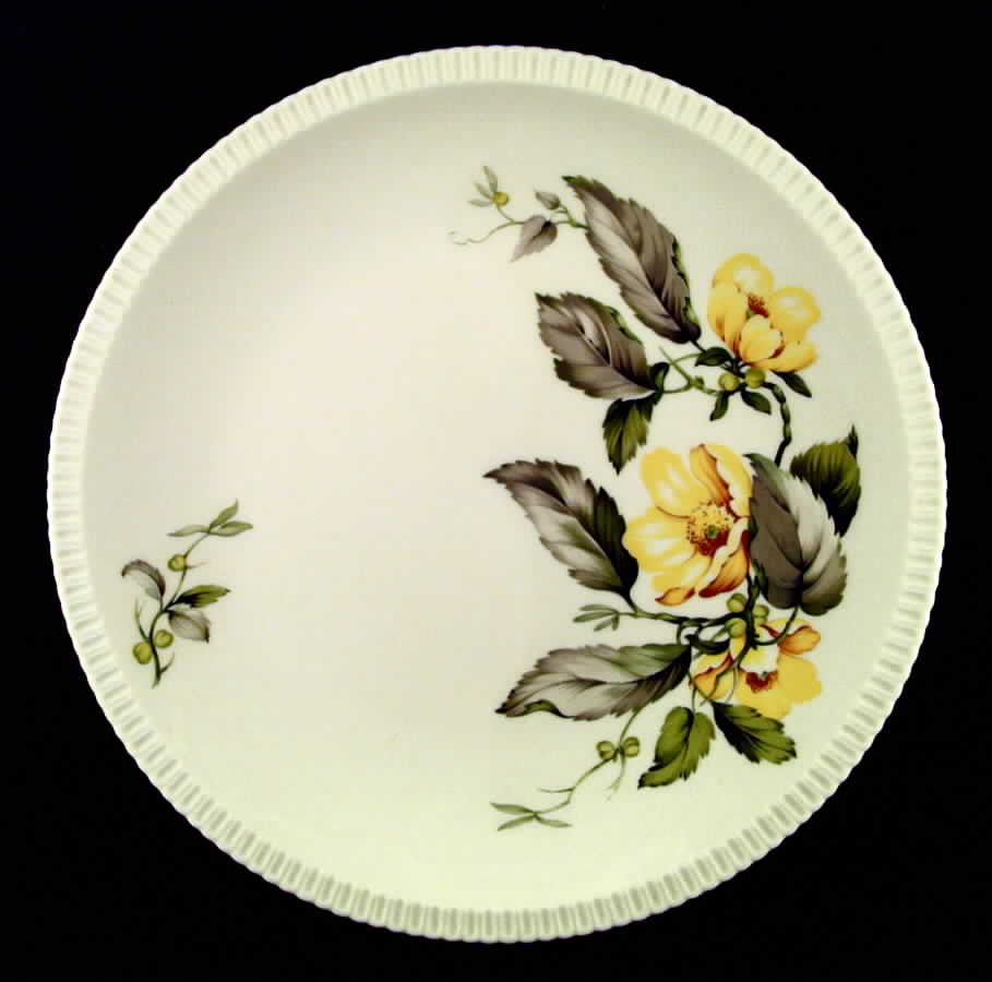 Yellow Roses Dinner Plate by Syracuse-1