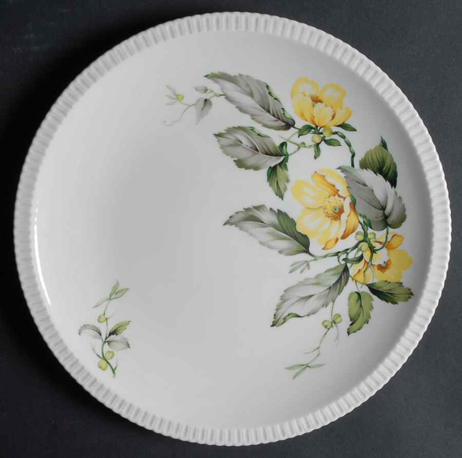 Yellow Roses 11" Chop Plate (Round Platter) by Syracuse-1