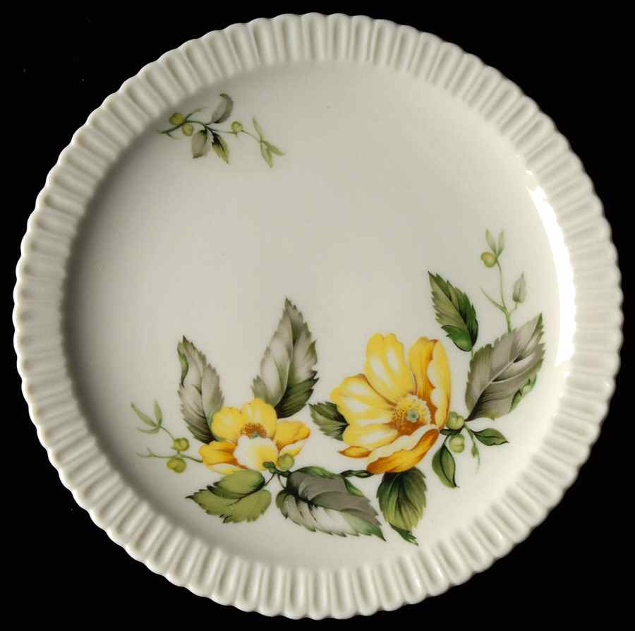 Yellow Roses Bread & Butter Plate by Syracuse-1