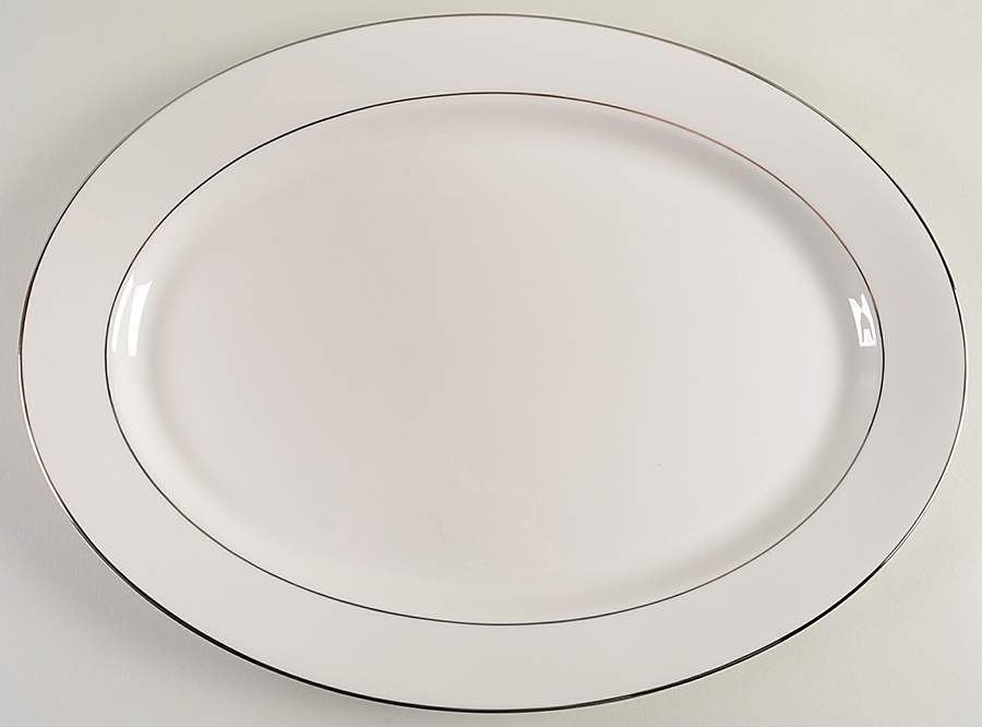 Yorktown 16" Oval Serving Platter by Syracuse-1