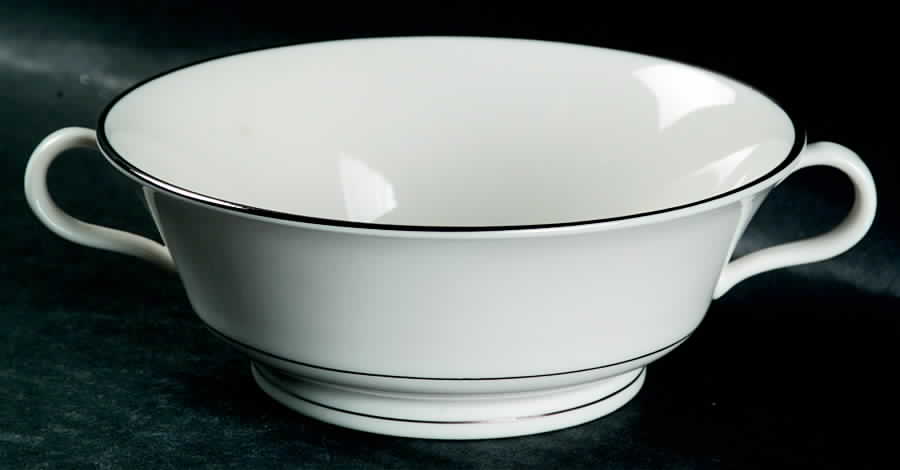 Yorktown Flat Cream Soup Bowl by Syracuse-1