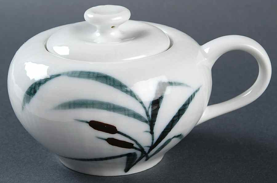 Sighin' Cats Sugar Bowl & Lid by Syio-1