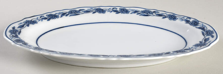 Blue Chatham Underplate for Gravy Boat by Symco-1