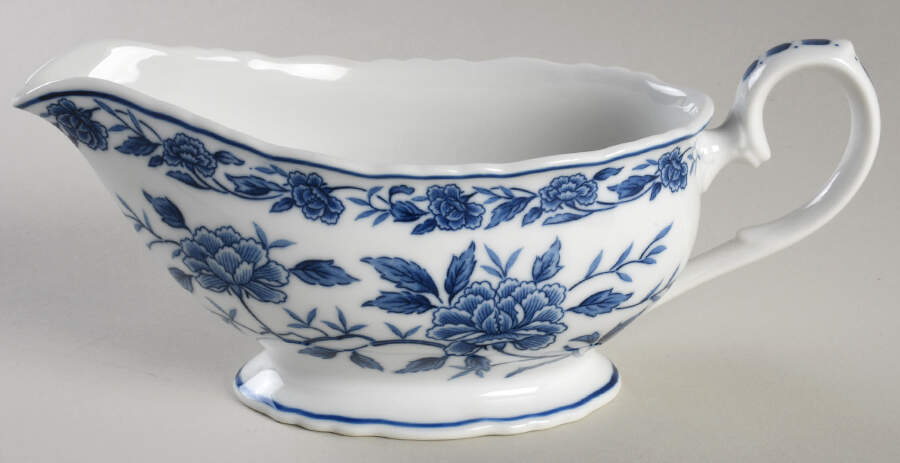 Blue Chatham Gravy Boat by Symco-1