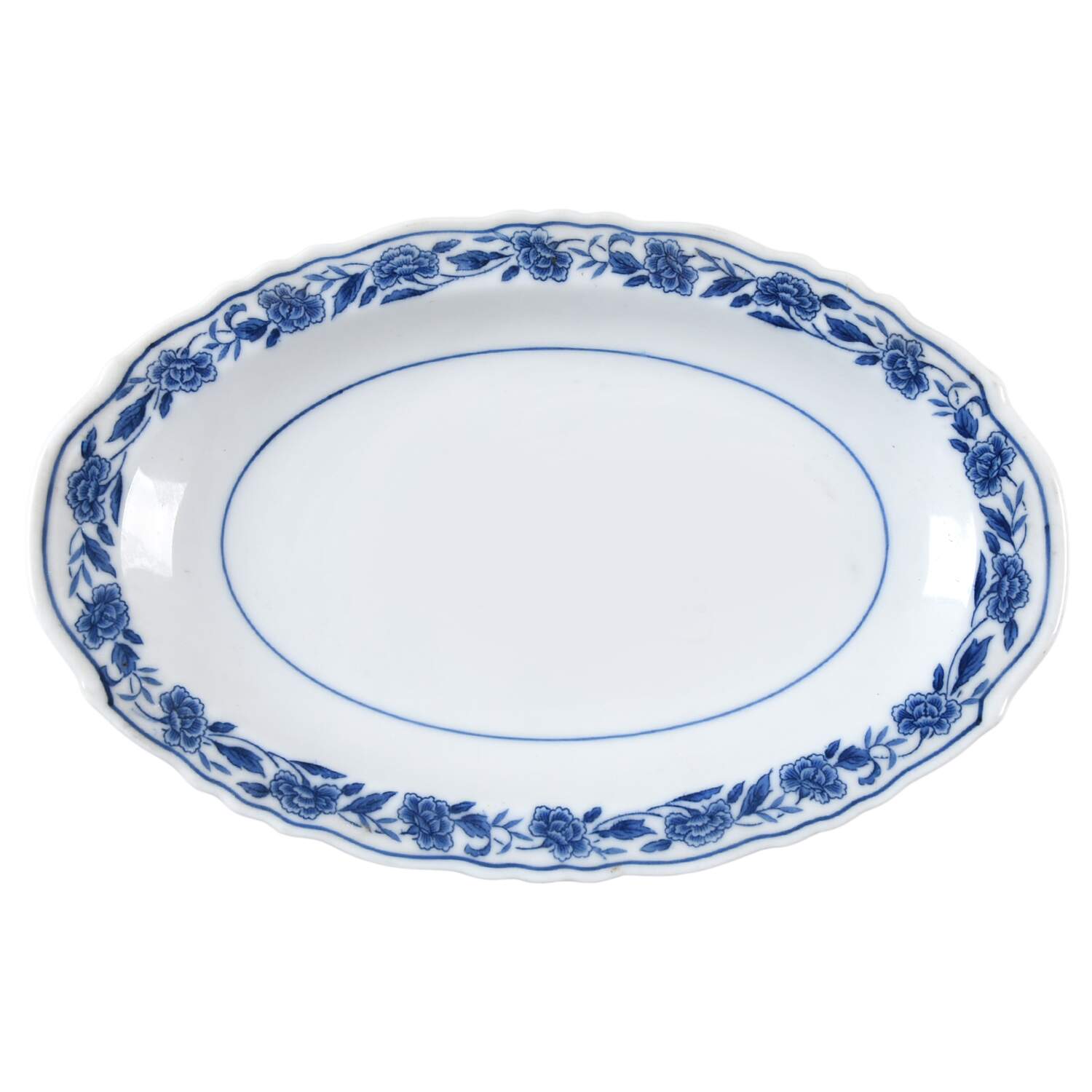 Blue Chatham Underplate for Gravy Boat by Symco-1