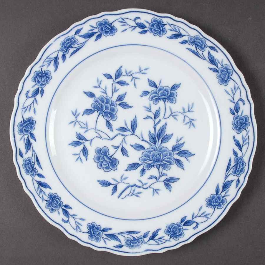 Blue Chatham Salad Plate by Symco-1