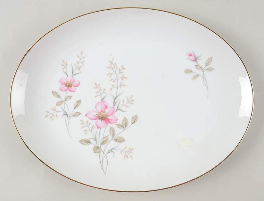 Gayle 12" Oval Serving Platter by Symco-1