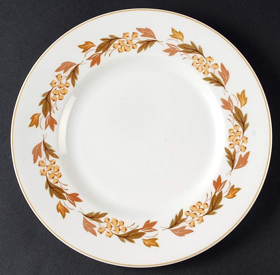 Autumn Leaf Dinner Plate by Susie Cooper-1