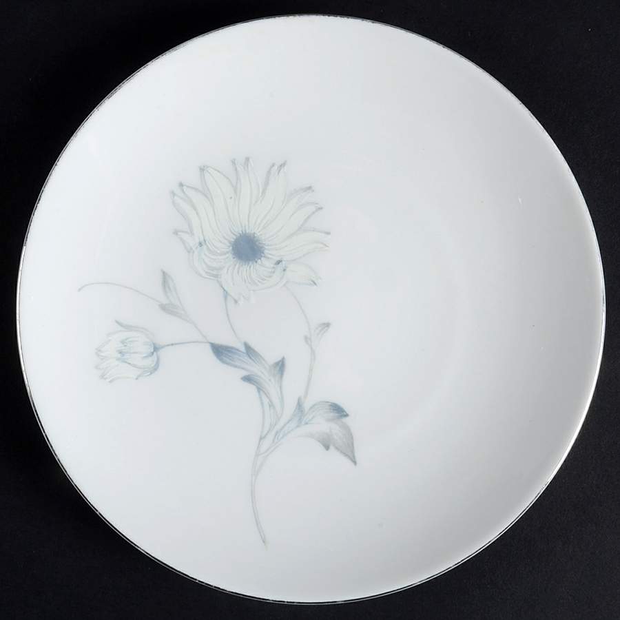 White Wedding Bread & Butter Plate by Susie Cooper-1
