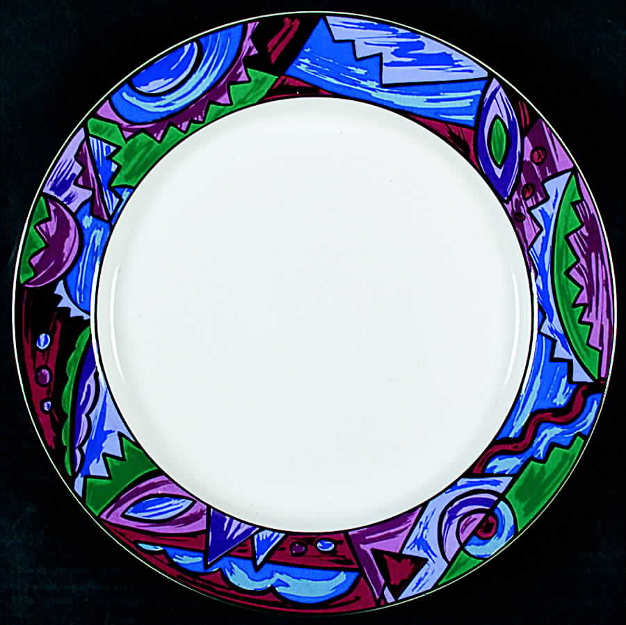 Rialto Blues Dinner Plate by Signature-1