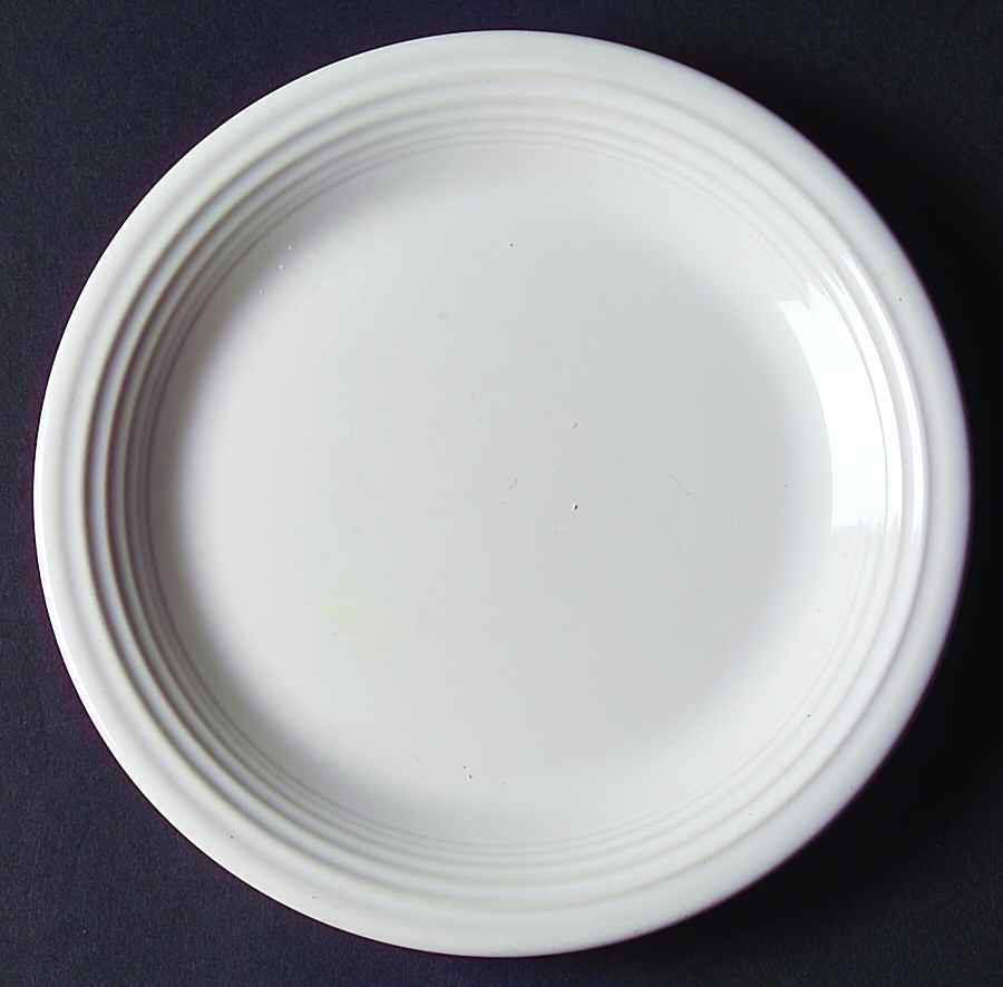 Concentrics White Salad Plate by Sakura-1
