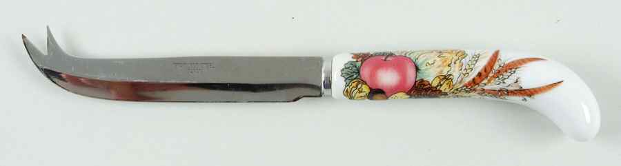 Autumn Cornucopia Cheese Knife with Stainless Blade by Sadek-1
