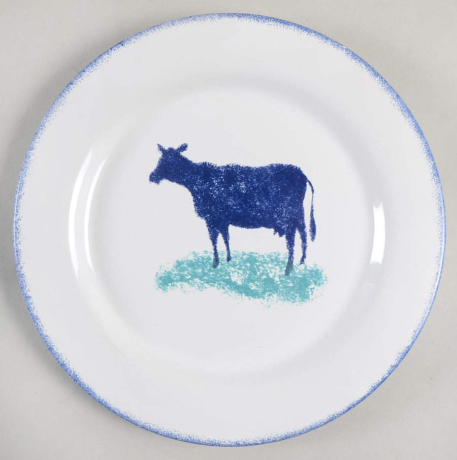 Dorset Delft Dinner Plate by Saville-1