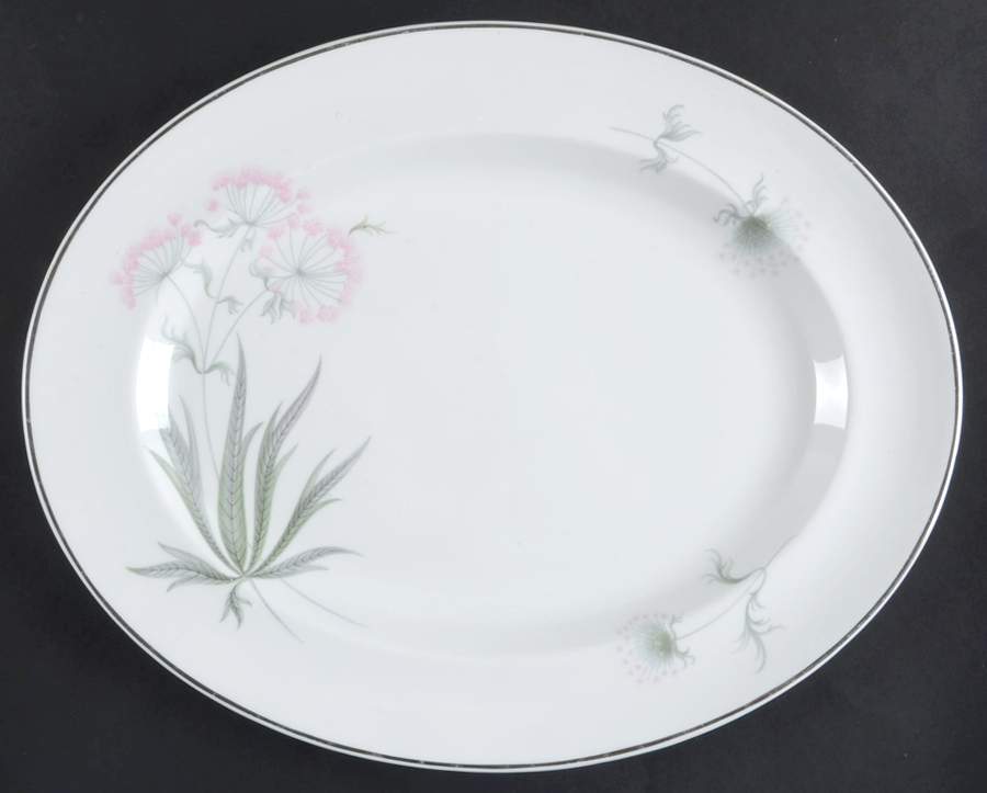 Pastoral 13" Oval Serving Platter by Shelley-1