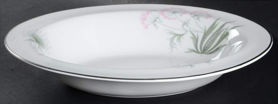 Pastoral 9" Oval Vegetable Bowl by Shelley-1