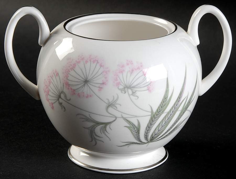 Pastoral Sugar Bowl No Lid by Shelley-1