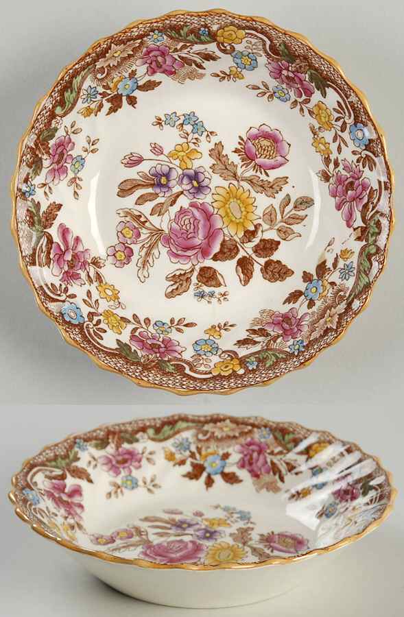 Spode's Bouquet Fruit/Dessert (Sauce) Bowl by Spode-1