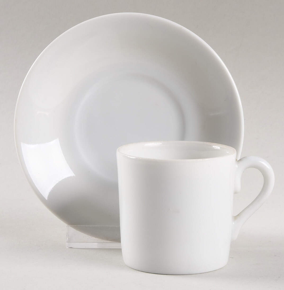 Isolde Flat Demitasse Cup & Saucer Set by Seltmann-1