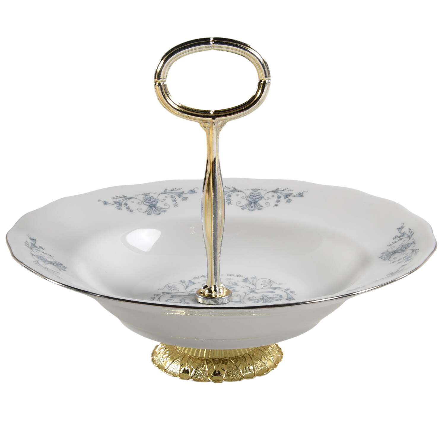 SLE6 6"-7" Handled Footed Nut Dish HC by Steelite-1