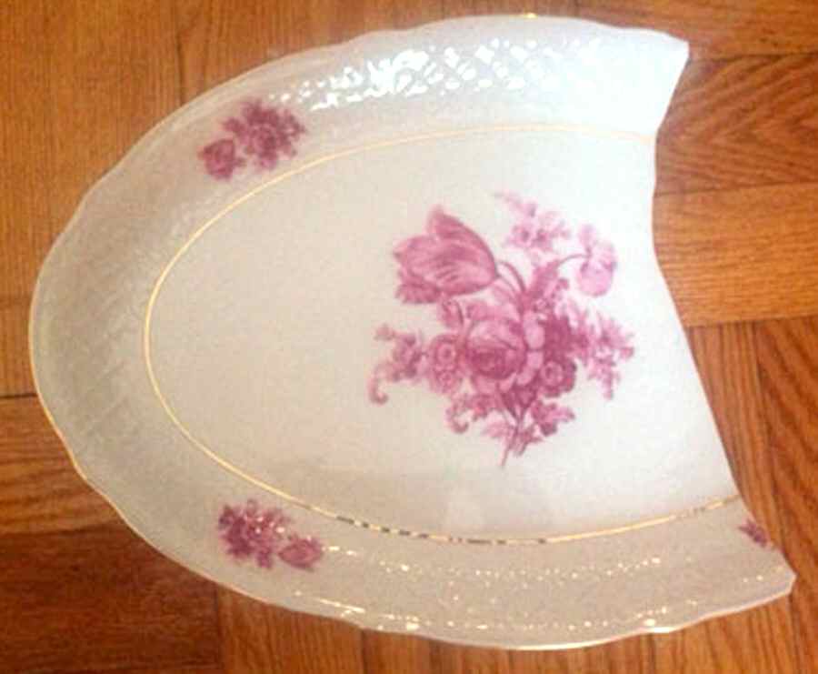 SCH121 12" Oval Serving Platter by Schumann - Bavaria-1