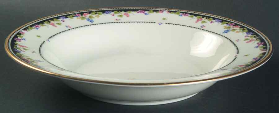 Lisbon Rim Soup Bowl by Sango-1