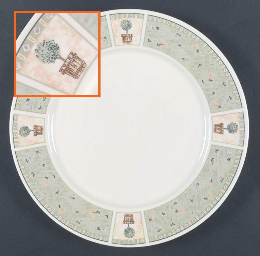 Brandywine Dinner Plate by Sango-1