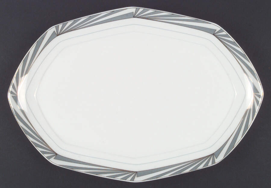 438 13" Oval Serving Platter by Schirnding-1