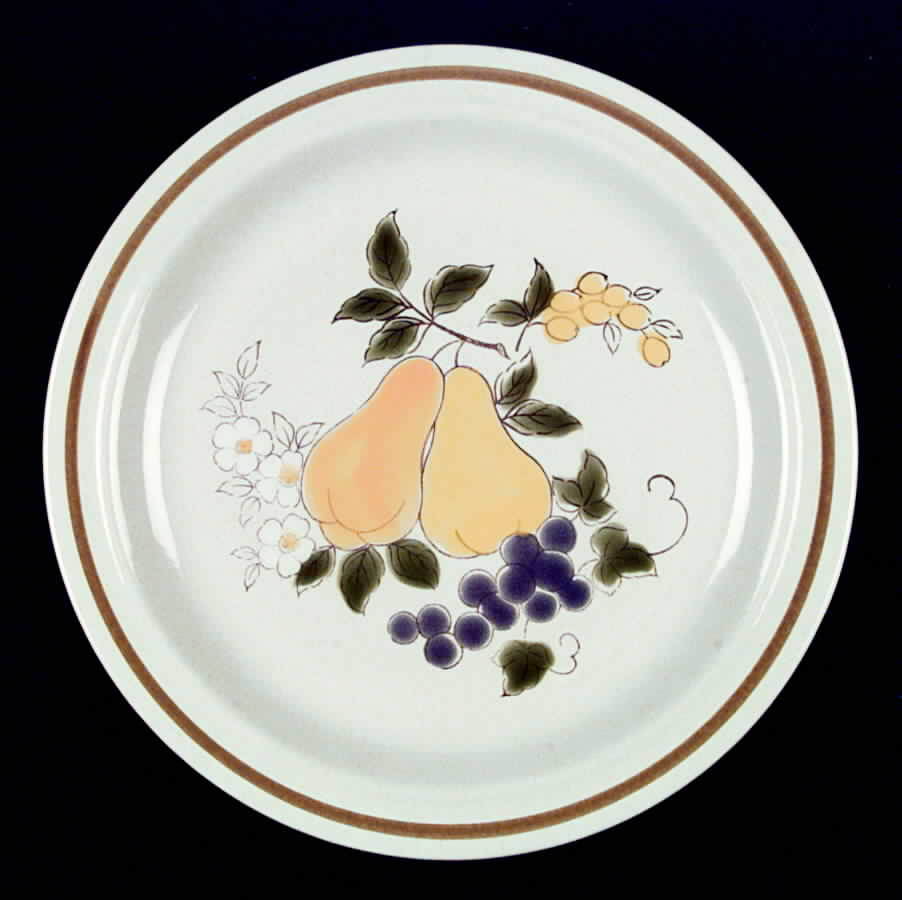 Fruits of Fall Dinner Plate by Sears-1