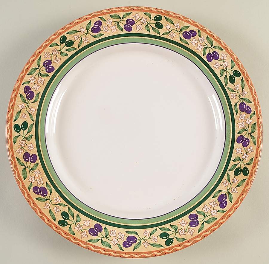 Olivia 12" Chop Plate (Round Platter) by Sango-1