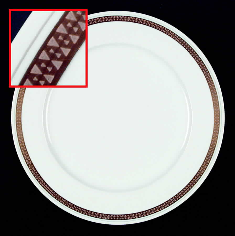 Laura Dinner Plate by Sango-1