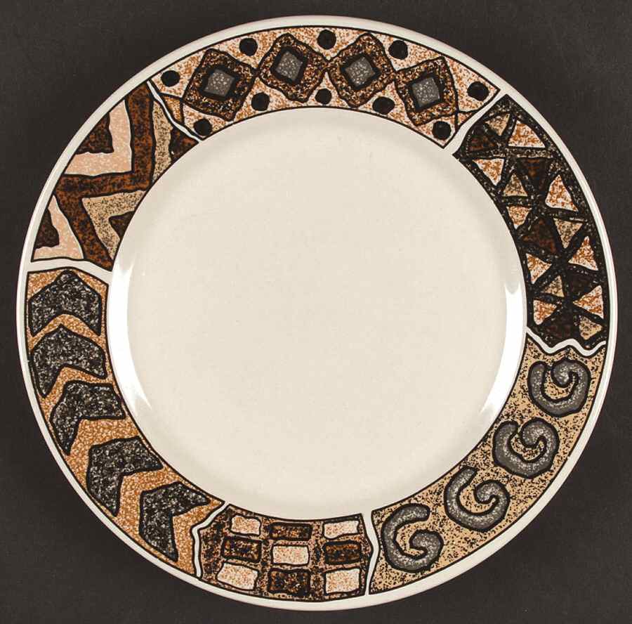 Crete (Creme Backgound, 1996) Salad Plate by Sakura-1