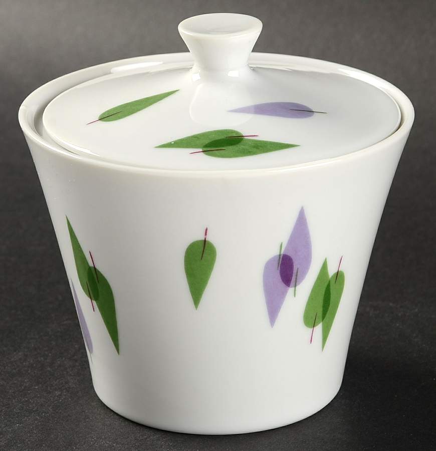 Encore Sugar Bowl & Lid by Sango-1