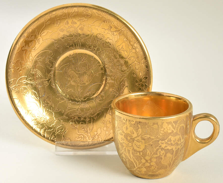 SFR4 Flat Demitasse Cup & Saucer Set by Stouffer-1