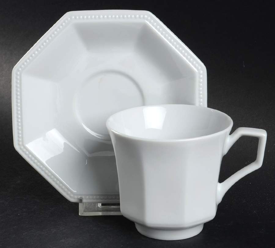SGU4 Flat Cup & Saucer Set by Sea Gull-1