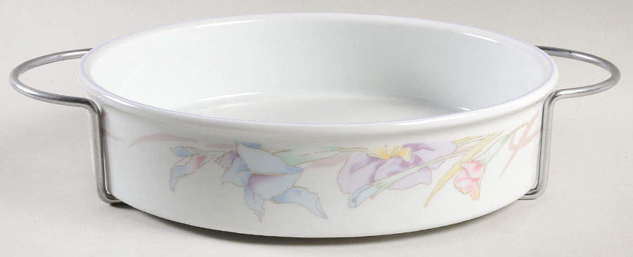 Gabriele (New Gabriele) 9" Round Baker W/Metal Holder by Studio Nova-1