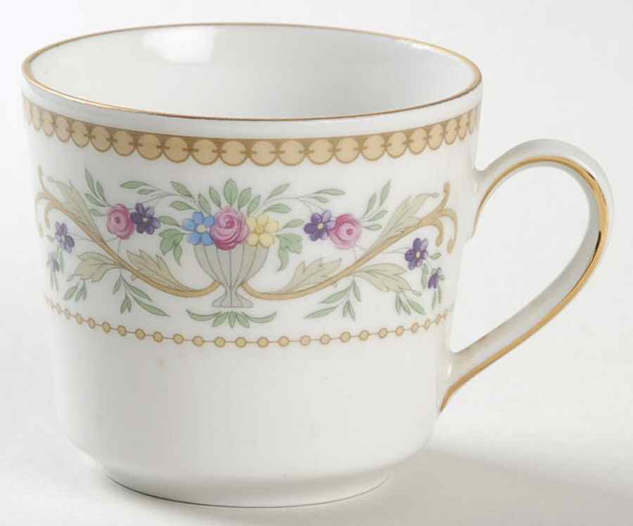 Brocade Flat Cup by Seltmann-1