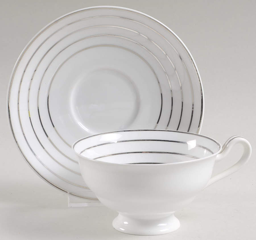 SP98 Footed Cup & Saucer Set by Spode-1
