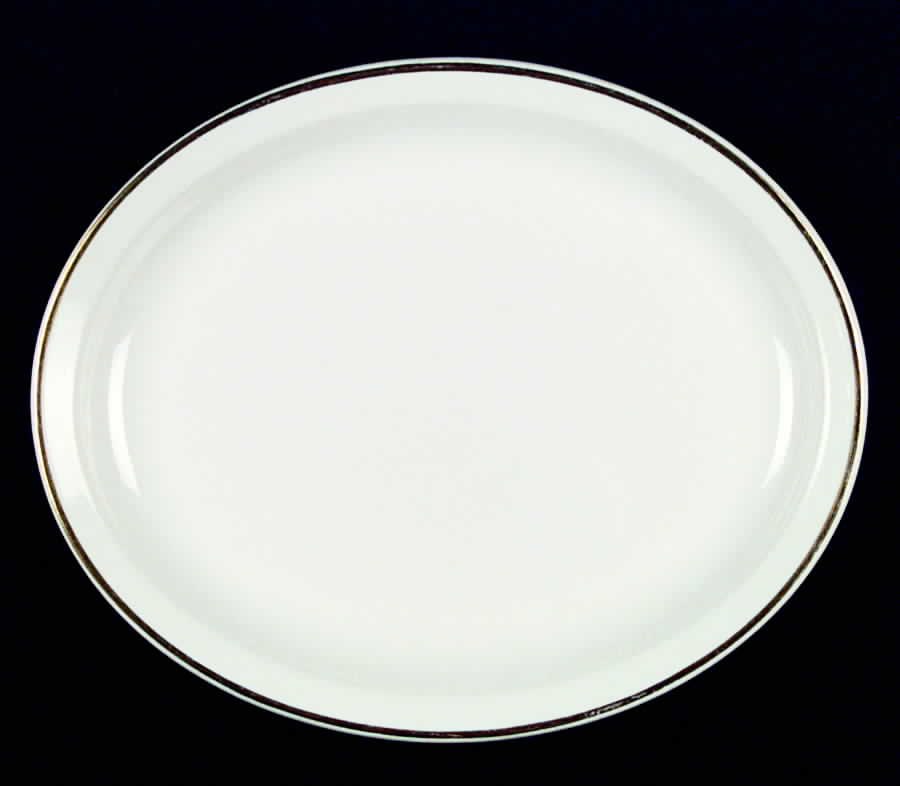 SY264 11" Oval Serving Platter by Syracuse-1