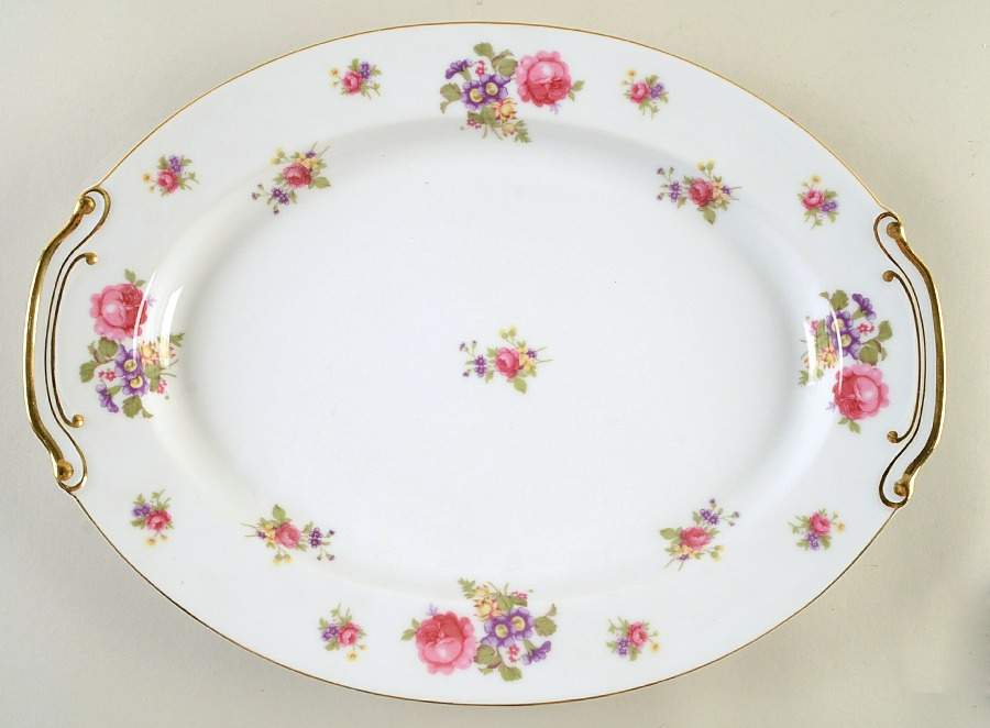 SAN28 16" Oval Serving Platter by Sango-1