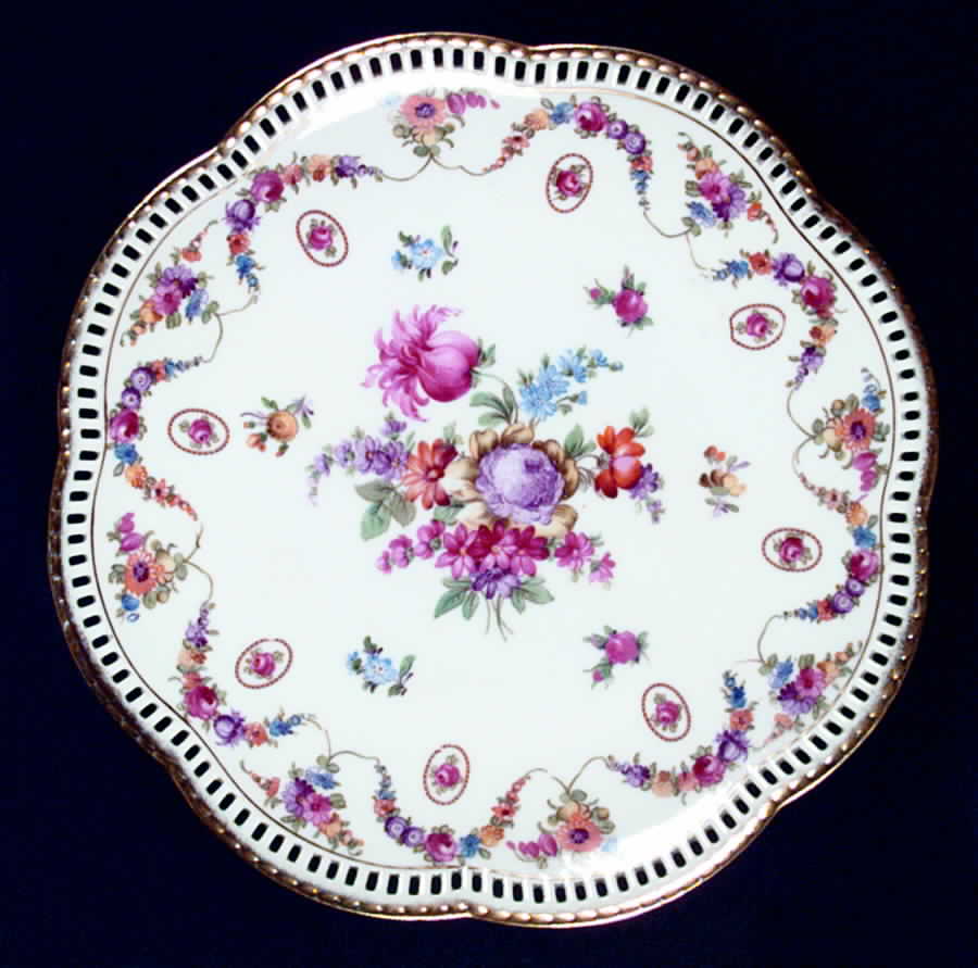 Dresdener Art Luncheon Plate by Schumann - Bavaria-1