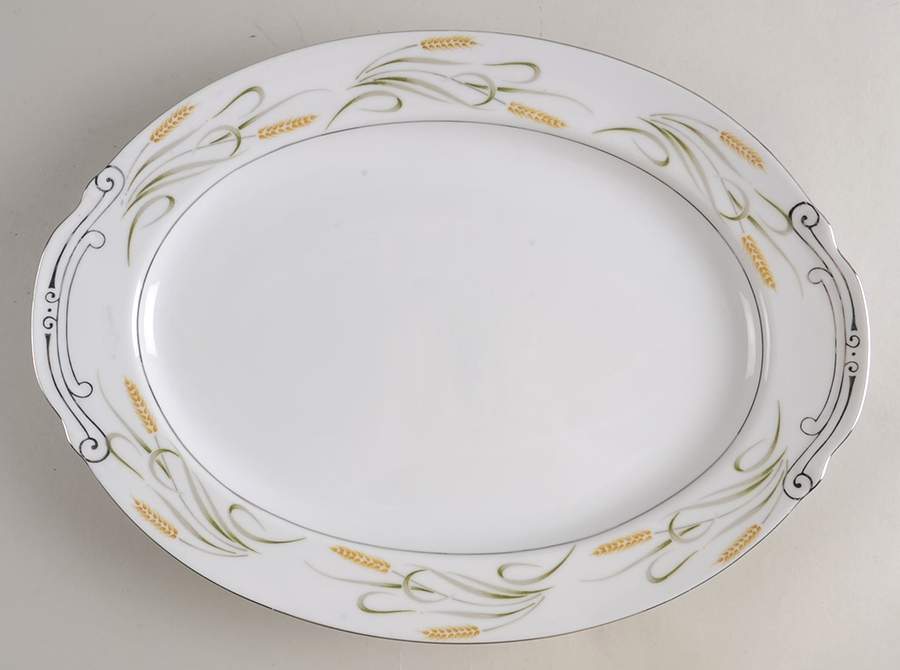 Harvest 16" Oval Serving Platter by Summit-1